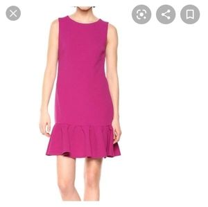 BETSEY JOHNSON Magenta mini dress size 12